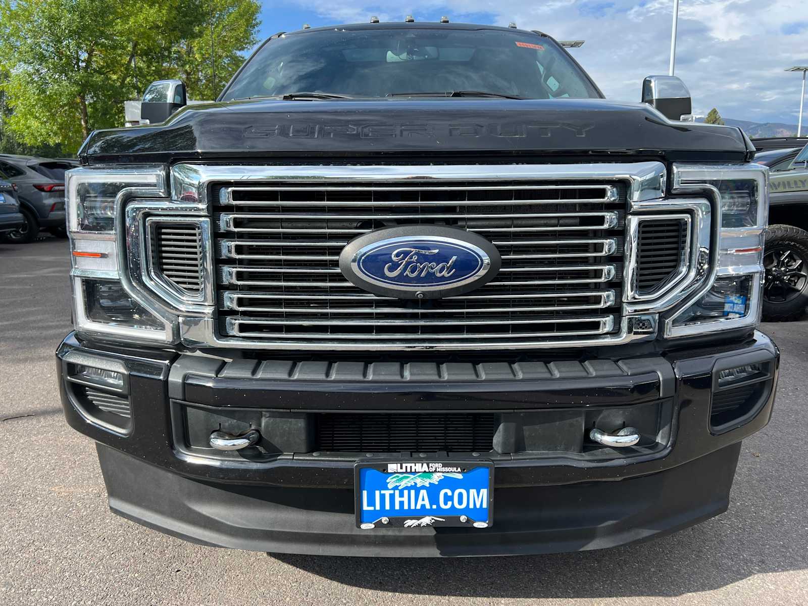 Used 2021 Ford F-350 Super Duty Platinum with VIN 1FT8W3DTXMED21124 for sale in Missoula, MT