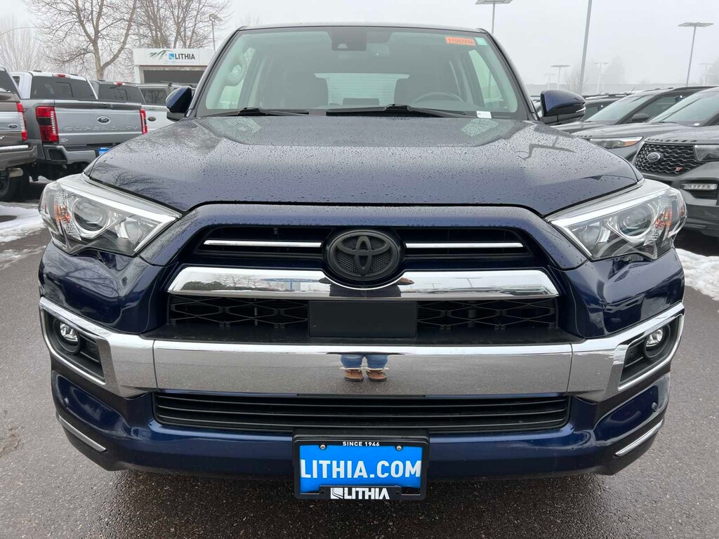 Used 2021 Toyota 4Runner SUV Limited Nautical Blue Metallic For Sale in