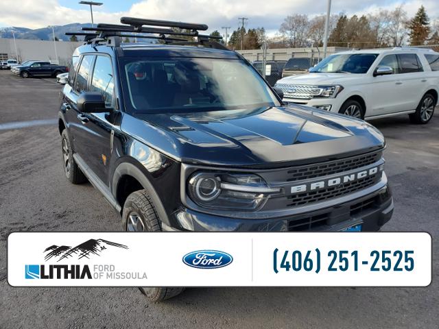 New 2021 Ford Bronco Sport Suv Badlands 4x4 Shadow Black For Sale In Missoula Mt Stock Mra03790