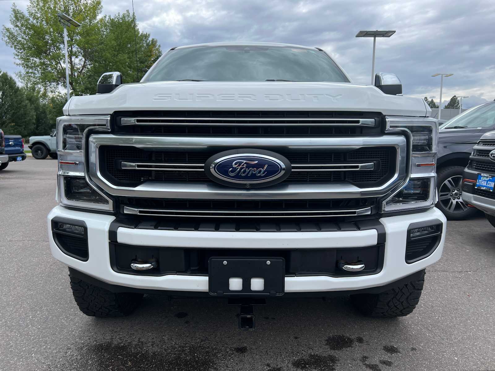 Used 2021 Ford F-250 Super Duty Platinum with VIN 1FT8W2BT8MEC38871 for sale in Missoula, MT