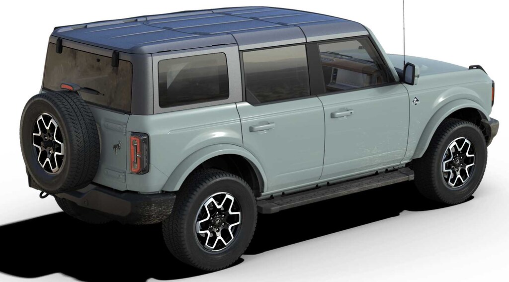New 2024 Ford Bronco SUV Outer Banks Cactus Gray For Sale in Missoula