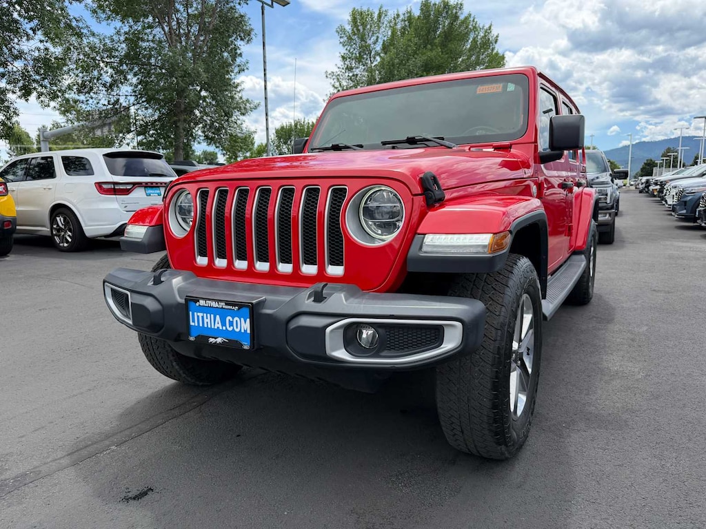 Used 2019 Jeep Wrangler Unlimited Sahara SUV