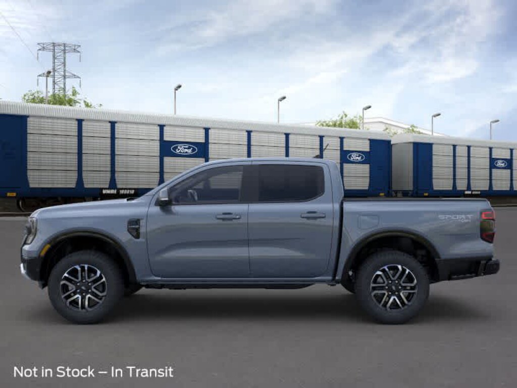 New 2024 Ford Ranger Truck SuperCrew Lariat 4WD Supercrew 5 Box Azure