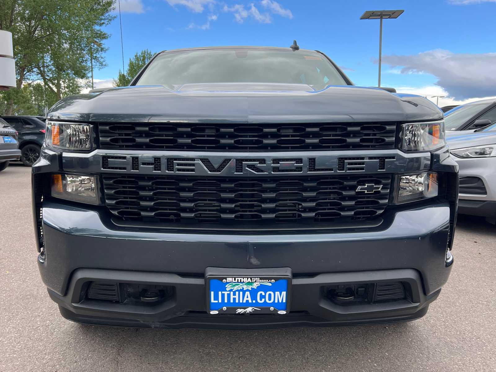 Used 2022 Chevrolet Silverado 1500 Limited Custom with VIN 1GCPYBEK6NZ208612 for sale in Missoula, MT