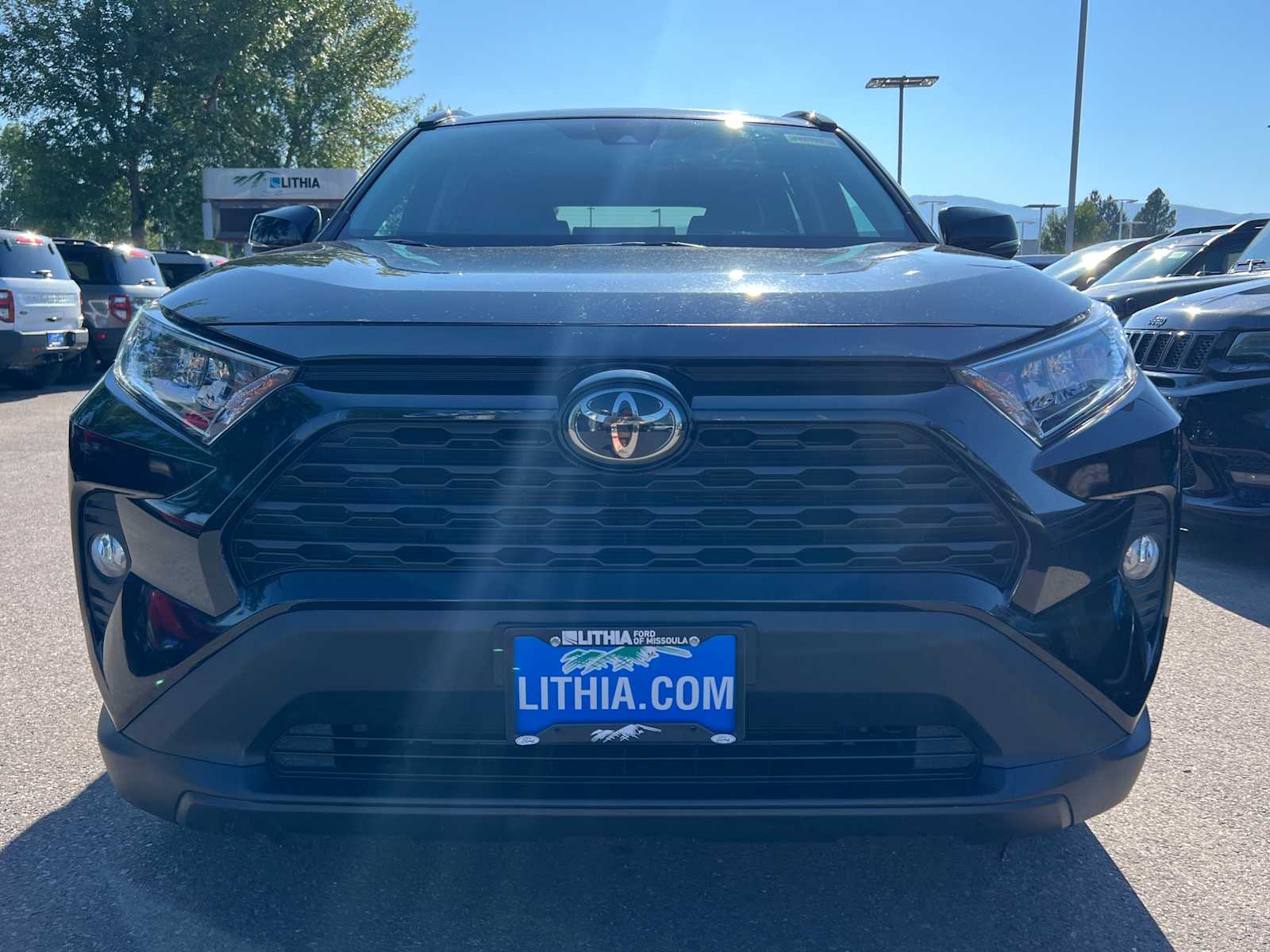 Used 2021 Toyota RAV4 XLE Premium with VIN 2T3C1RFV3MW105005 for sale in Missoula, MT