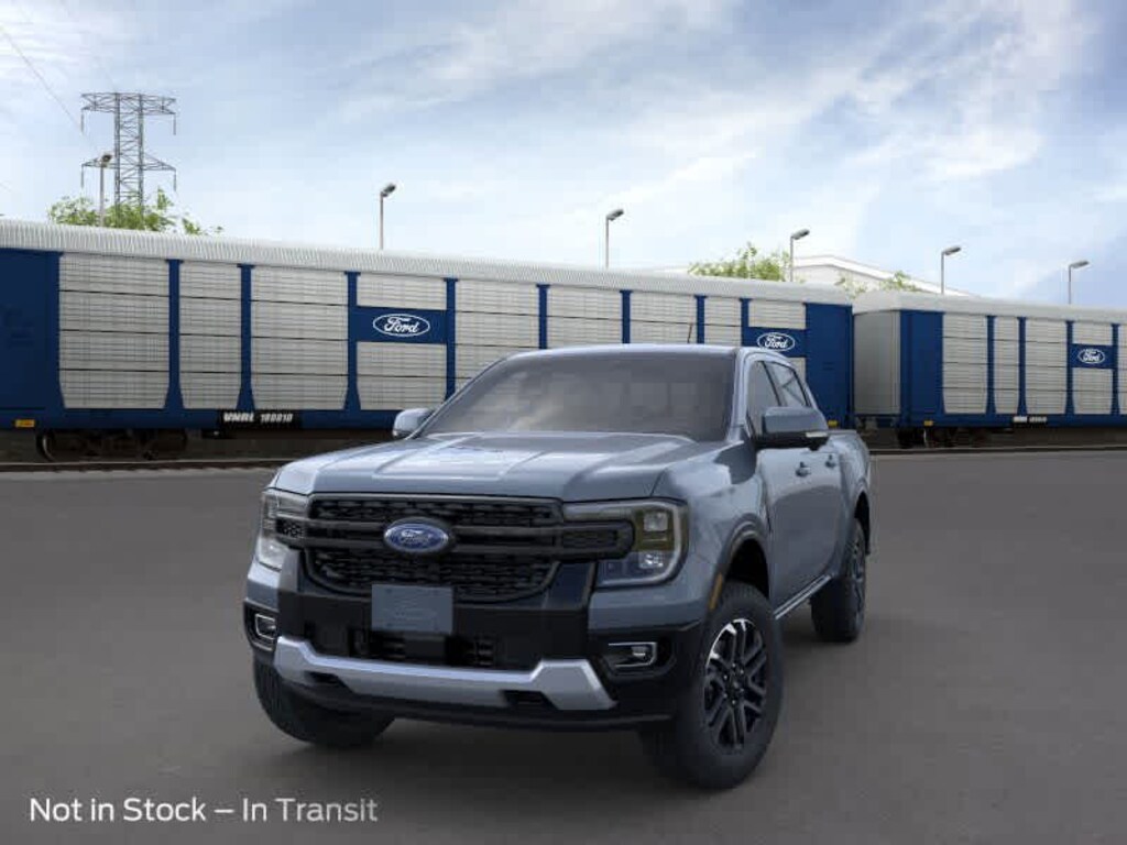 New 2024 Ford Ranger Truck SuperCrew Lariat 4WD Supercrew 5 Box Azure