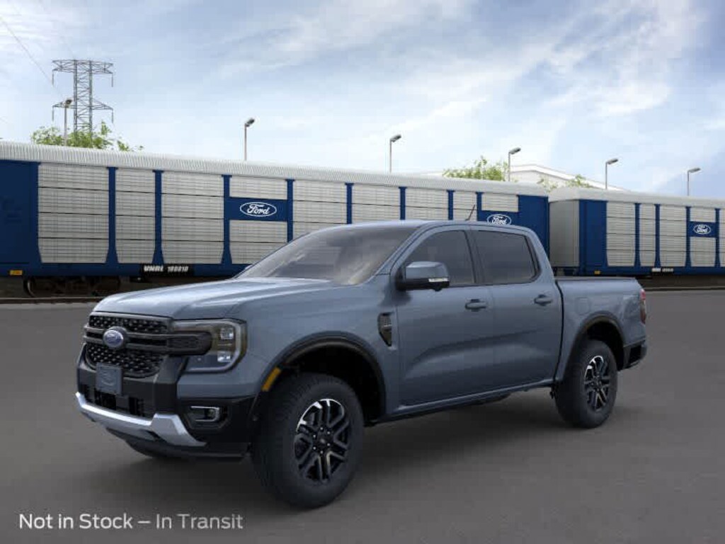 New 2024 Ford Ranger Truck SuperCrew Lariat 4WD Supercrew 5 Box Azure