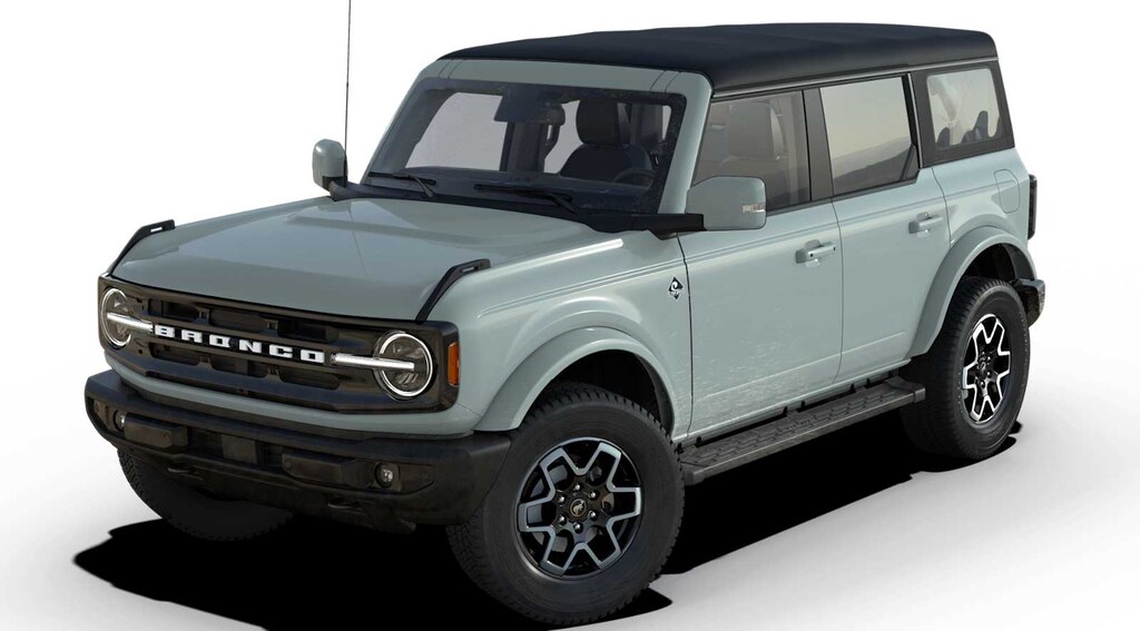 New 2024 Ford Bronco SUV Outer Banks Cactus Gray For Sale in Missoula
