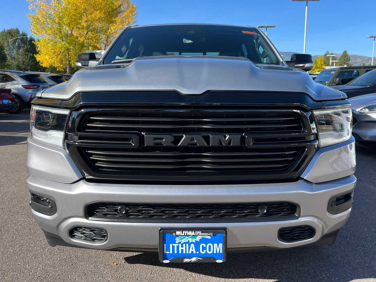 Used 2022 RAM Ram 1500 Pickup Laramie with VIN 1C6SRFJT9NN316993 for sale in Missoula, MT