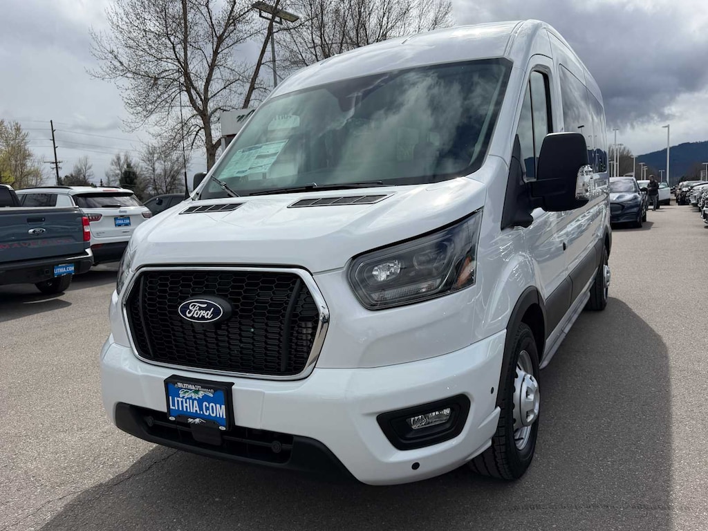 New 2026 Ford Transit-350 Passenger XLT Wagon Medium Roof Van