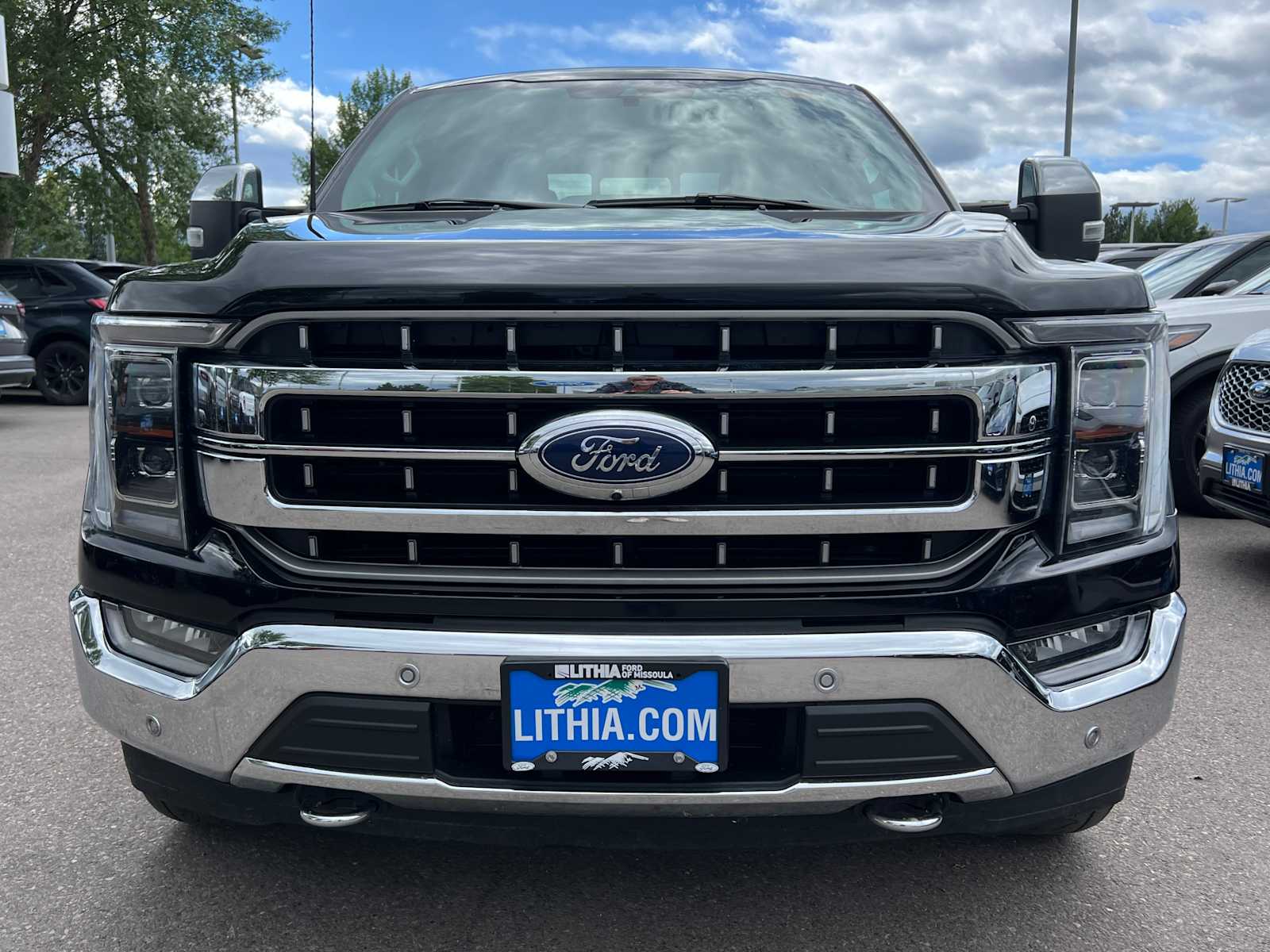 Used 2022 Ford F-150 Lariat with VIN 1FTFW1ED9NFA15031 for sale in Missoula, MT