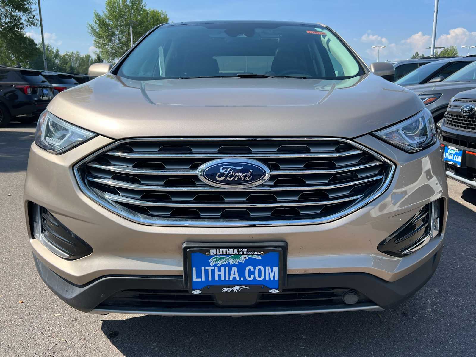 Used 2021 Ford Edge SEL with VIN 2FMPK4J93MBA20028 for sale in Missoula, MT