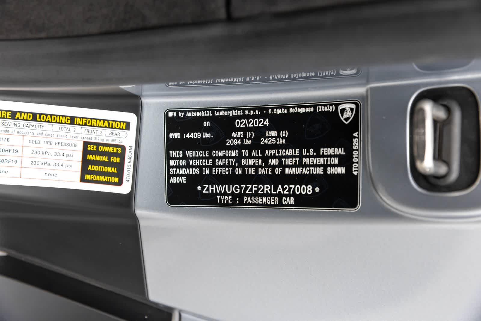 Thumbnail: 2024 Lamborghini Huracan - 21