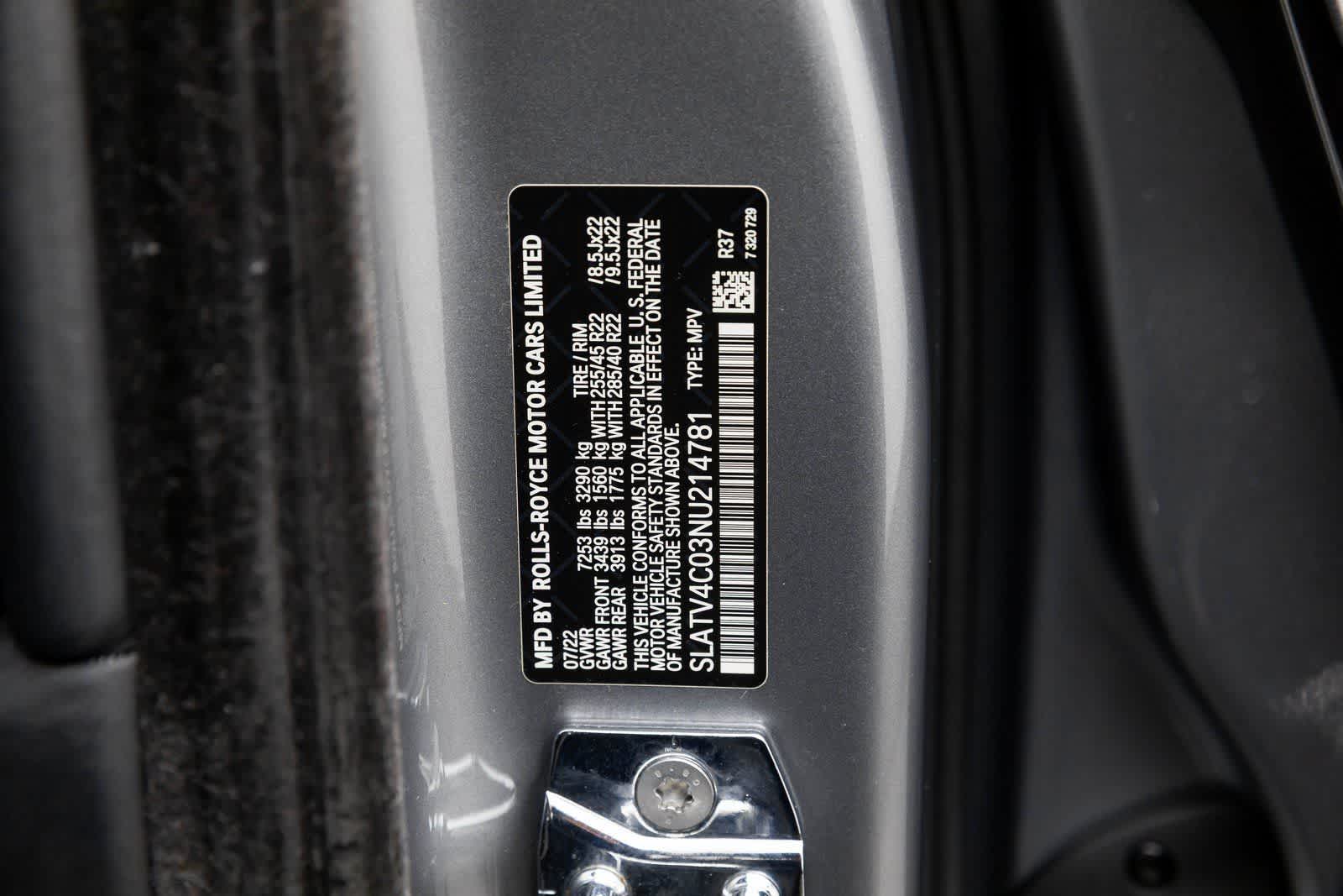 Thumbnail: 2022 Rolls-Royce Cullinan - 16