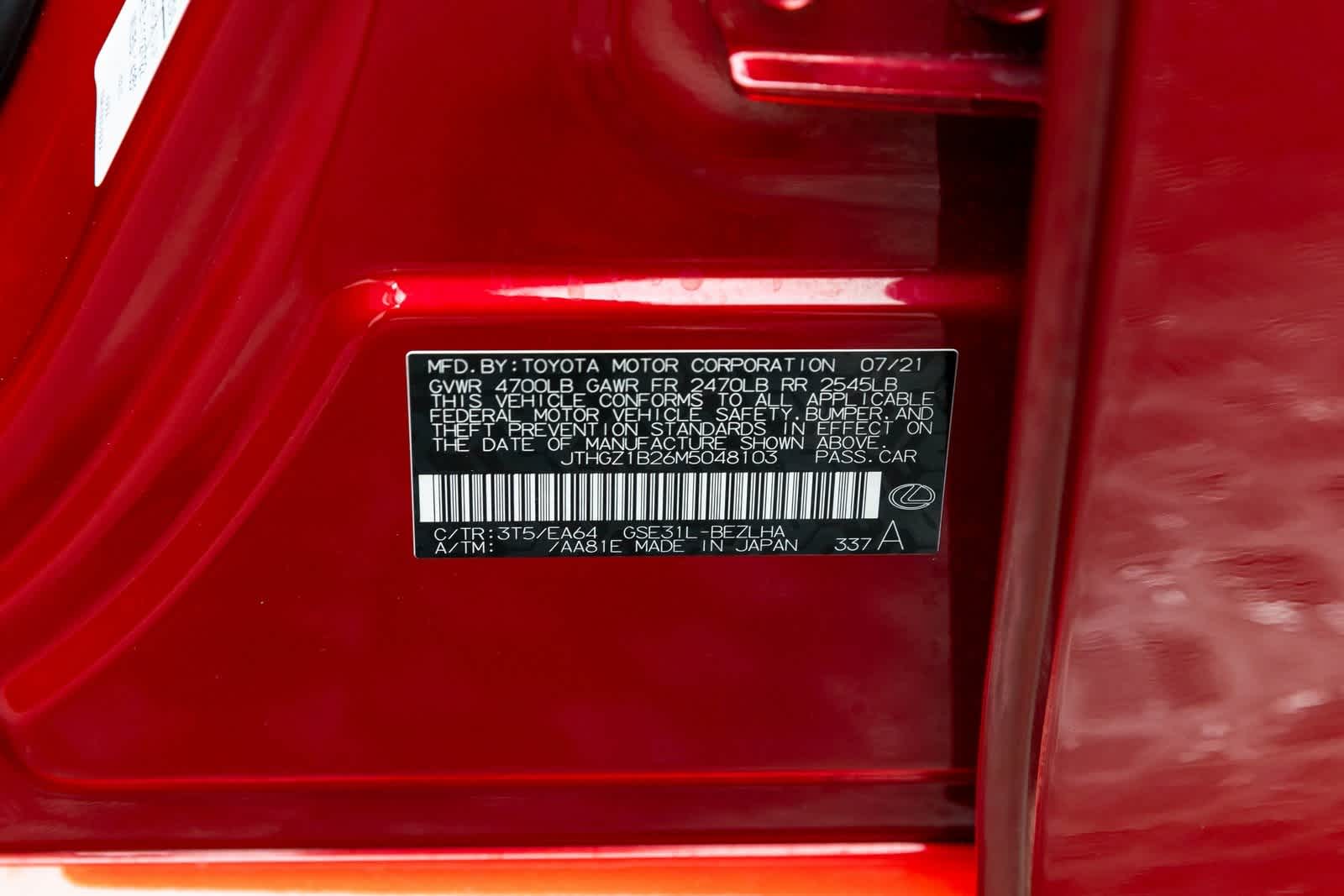 Thumbnail: 2021 Lexus IS - 21