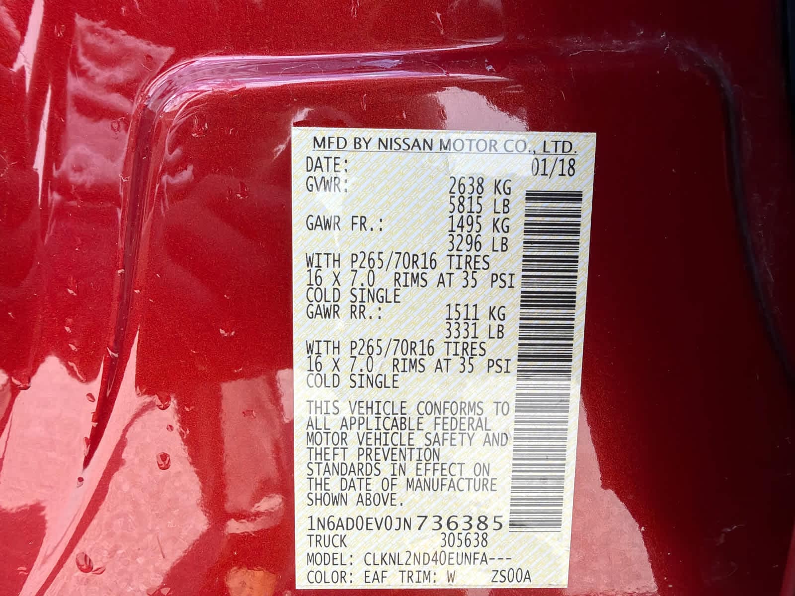 Thumbnail: 2018 Nissan Frontier - 17