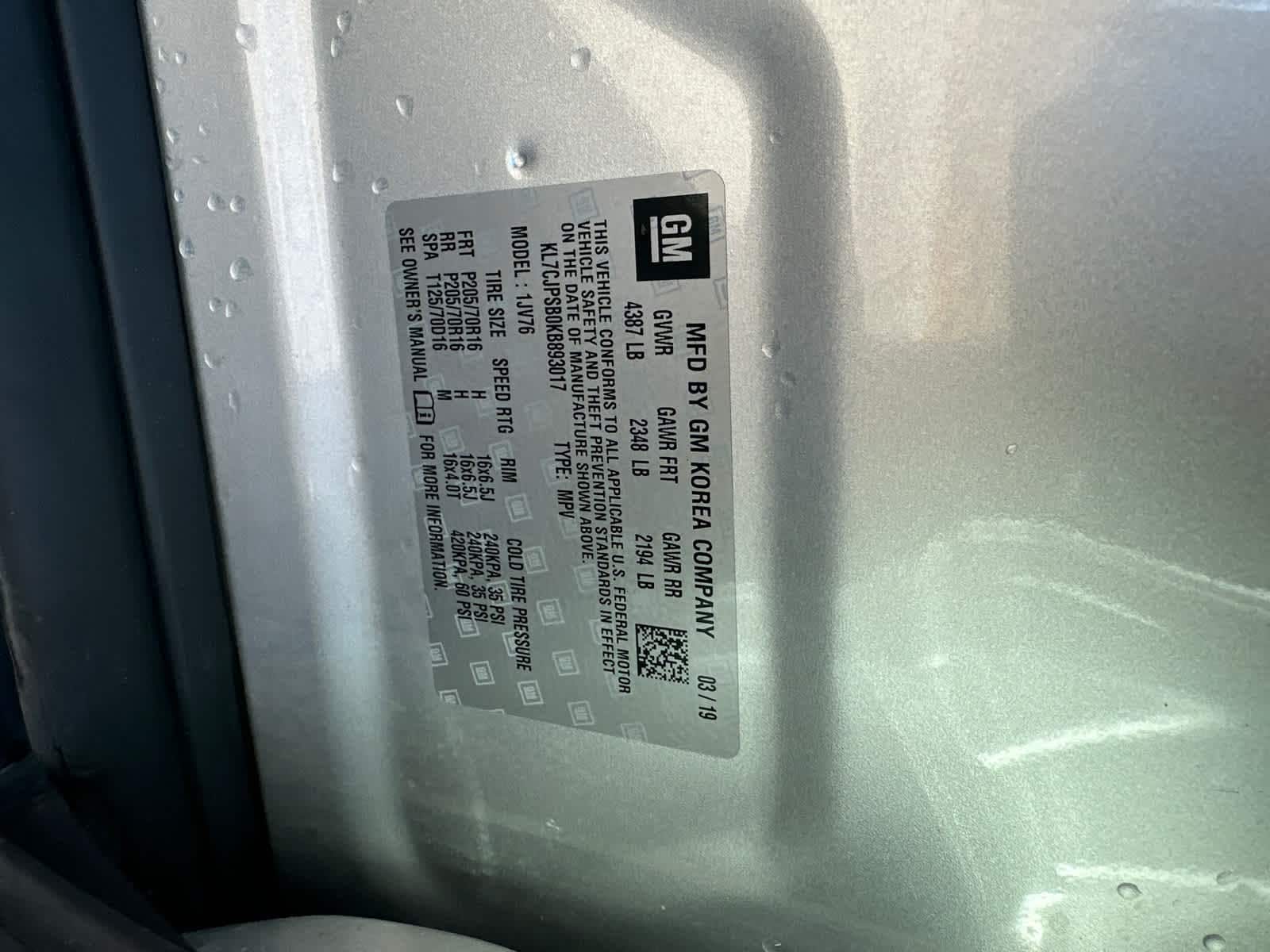 Thumbnail: 2019 Chevrolet Trax - 15