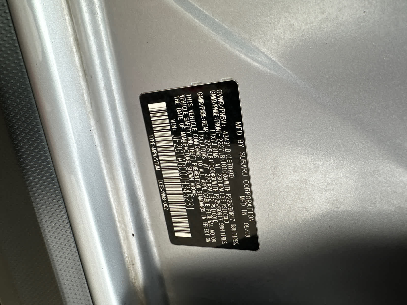 Thumbnail: 2018 Subaru Crosstrek - 18