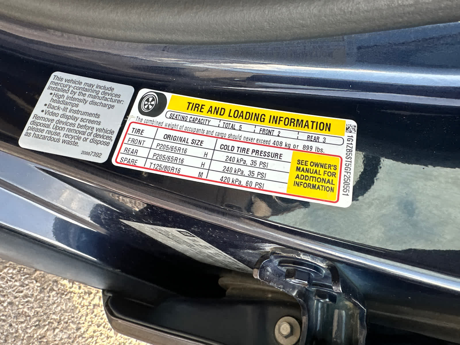 Thumbnail: 2016 Chevrolet Malibu - 15