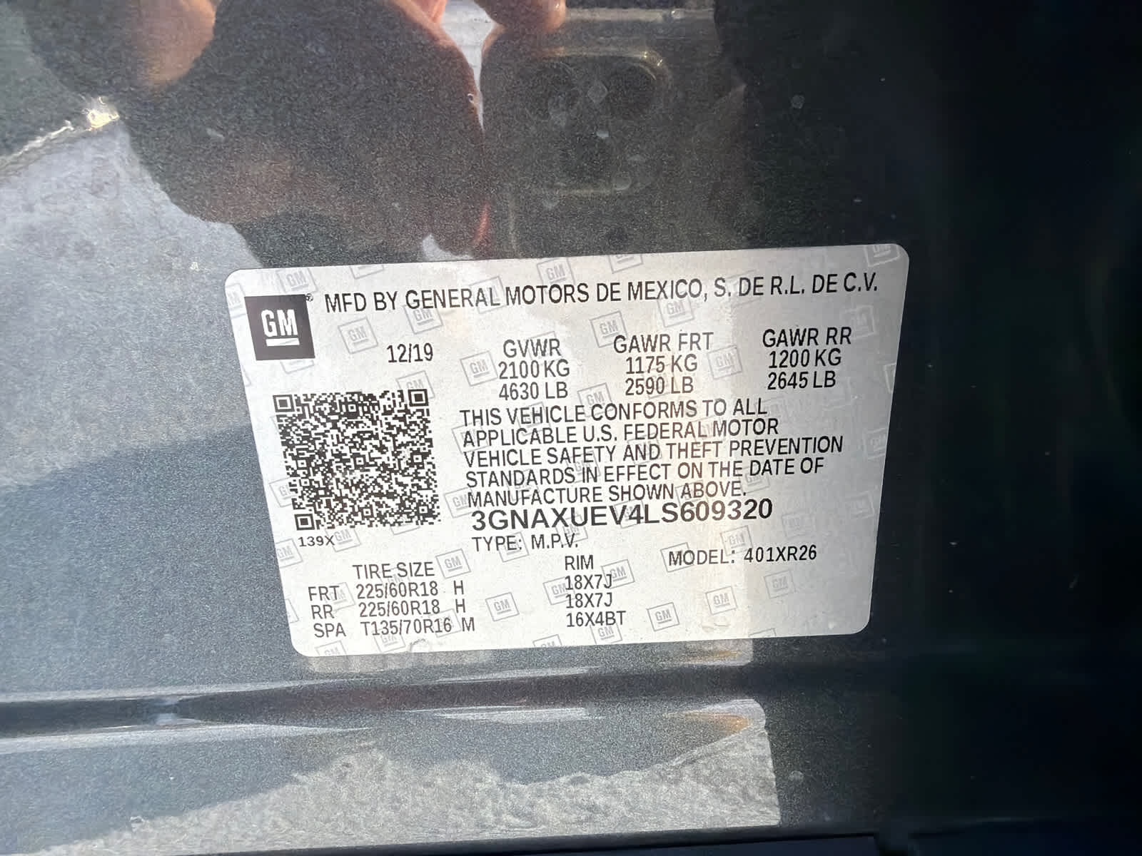 Thumbnail: 2020 Chevrolet Equinox - 18