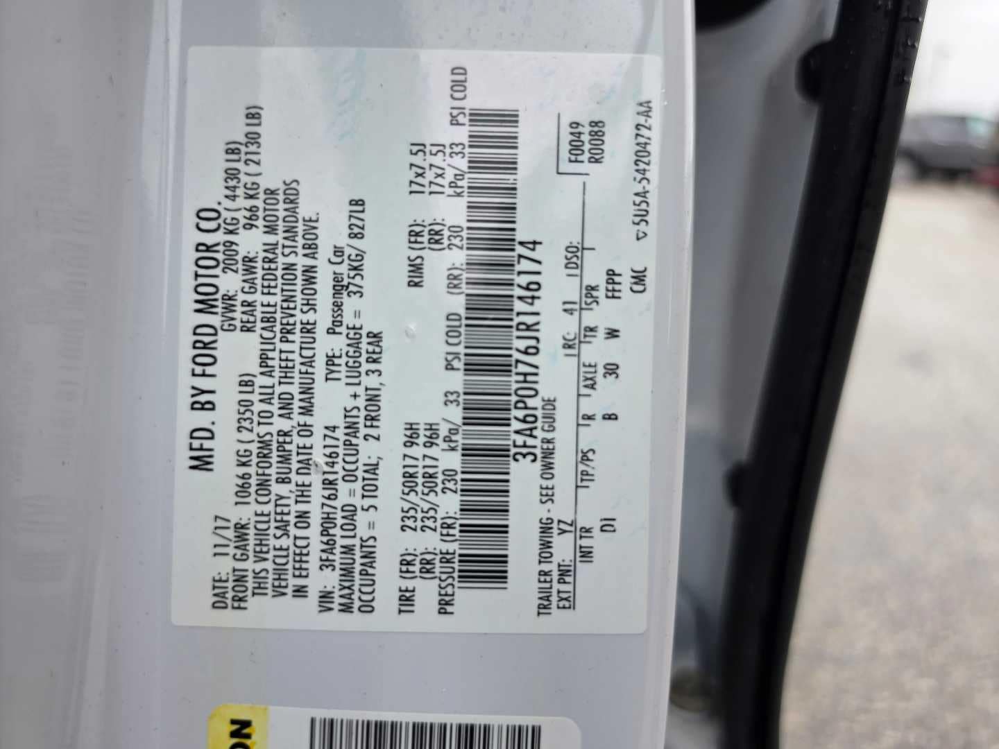 Thumbnail: 2018 Ford Fusion - 22