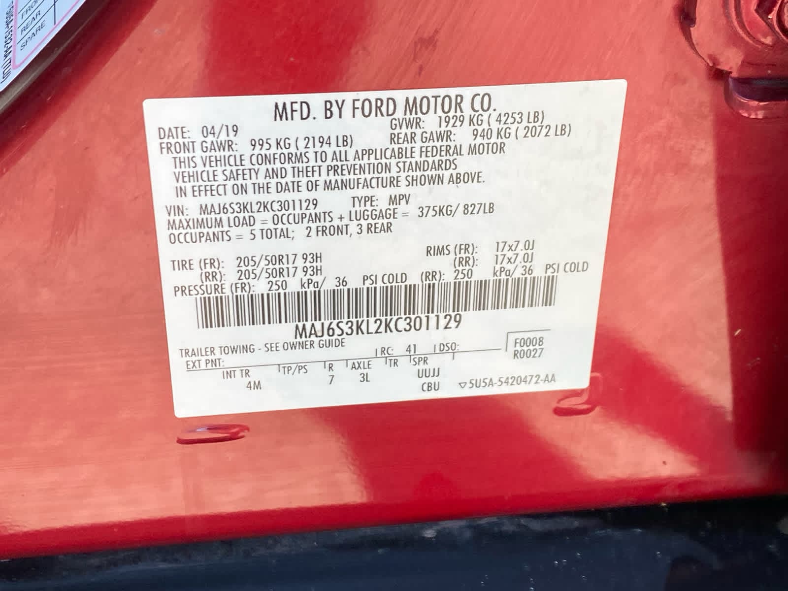 Thumbnail: 2019 Ford EcoSport - 25