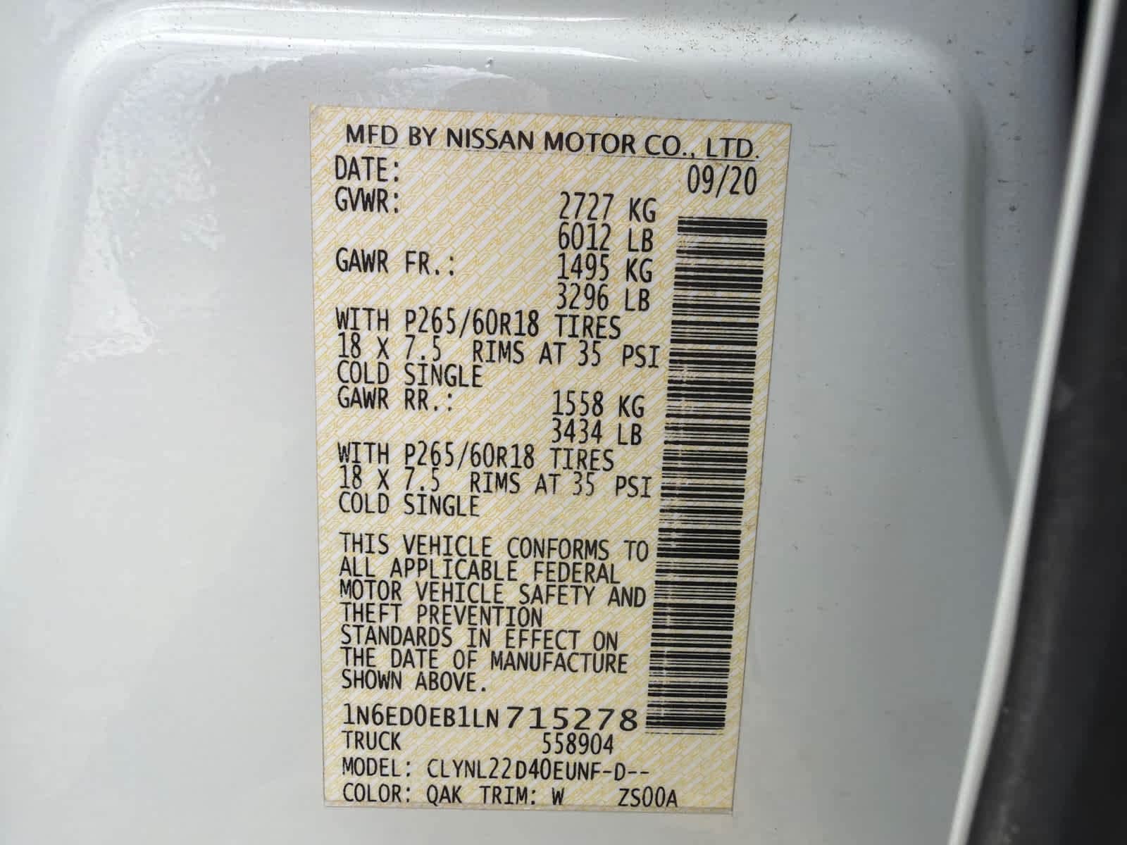 Thumbnail: 2020 Nissan Frontier - 18