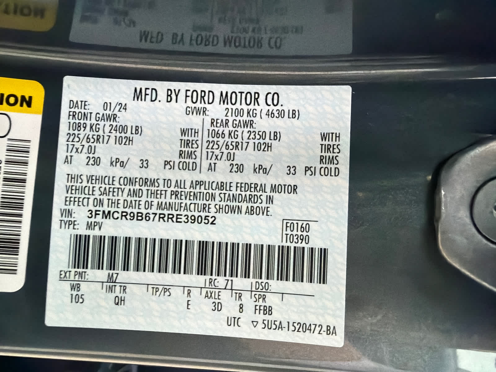 Thumbnail: 2024 Ford Bronco Sport - 17