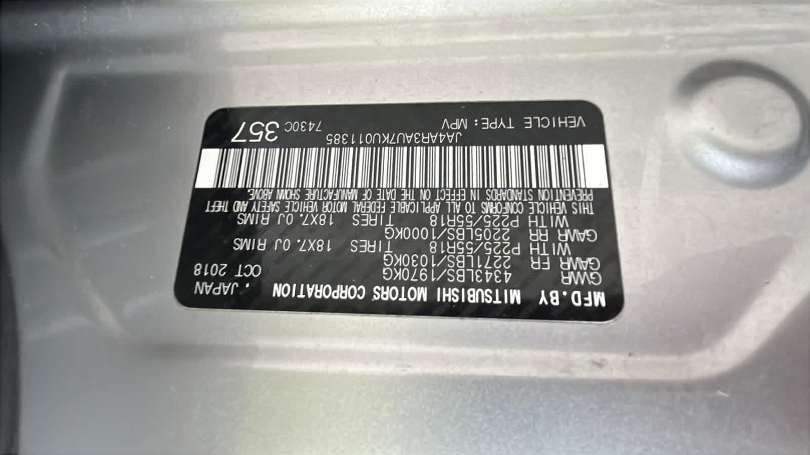 Thumbnail: 2019 Mitsubishi Outlander Sport - 21