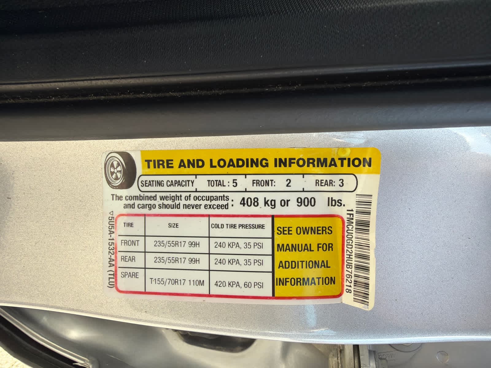 Thumbnail: 2017 Ford Escape - 18