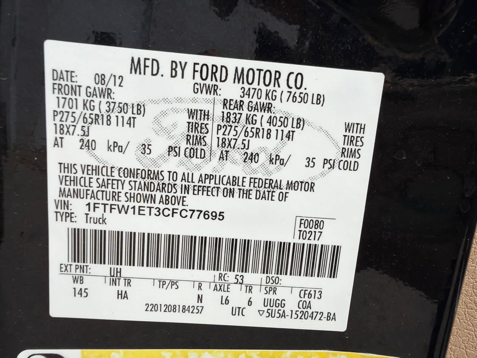 Thumbnail: 2012 Ford F-150 - 17