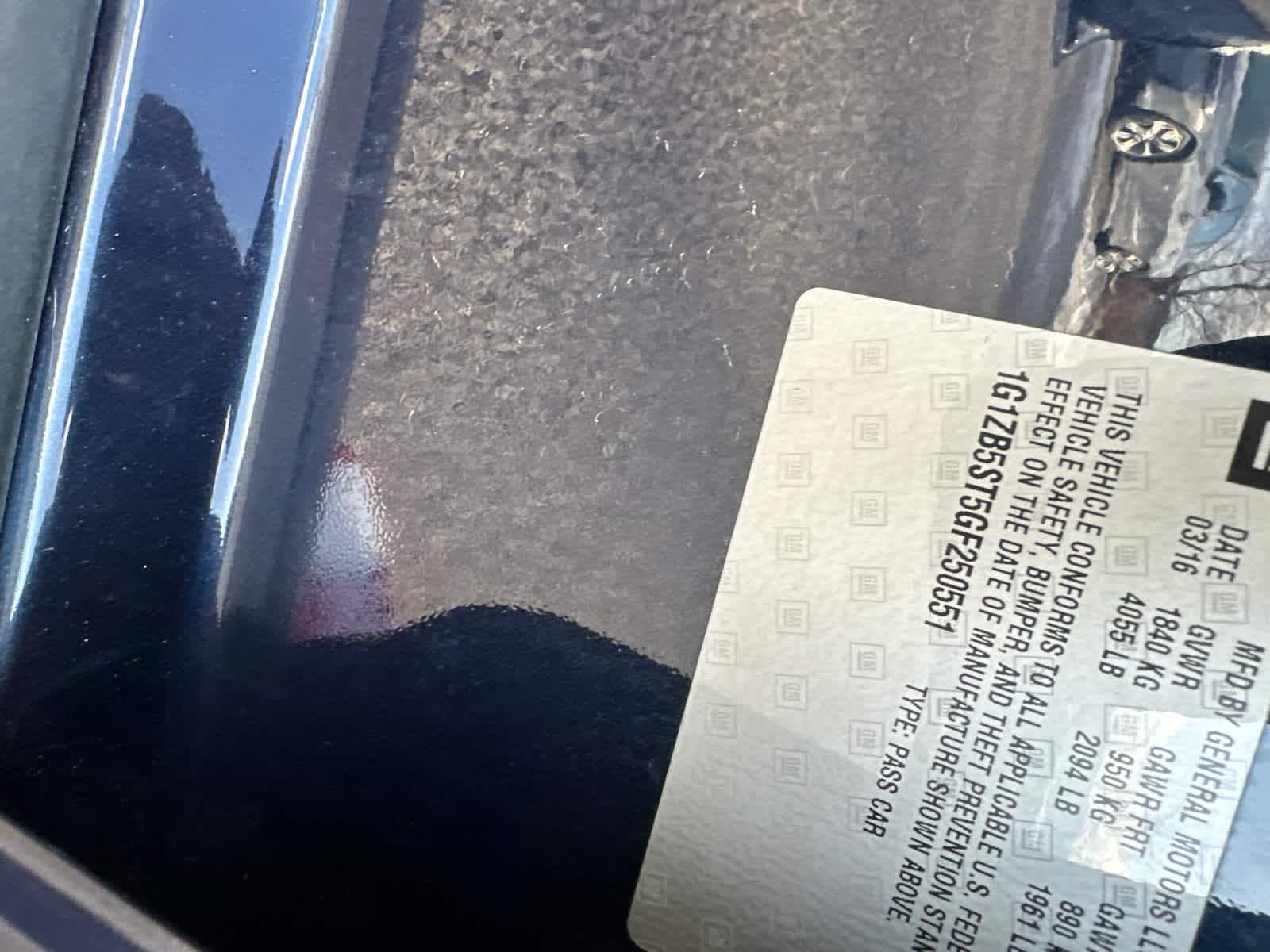 Thumbnail: 2016 Chevrolet Malibu - 16