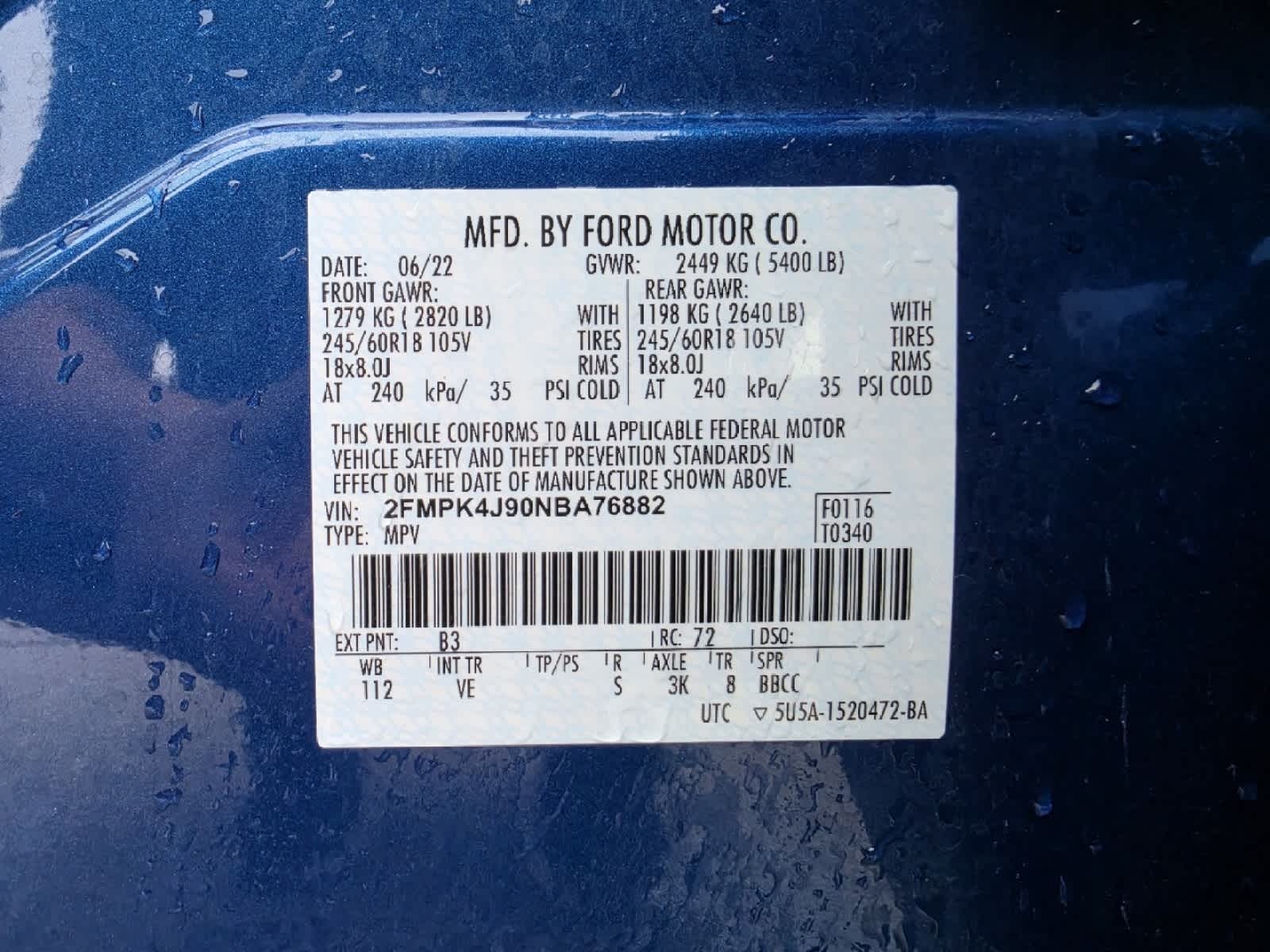 Thumbnail: 2022 Ford Edge - 6