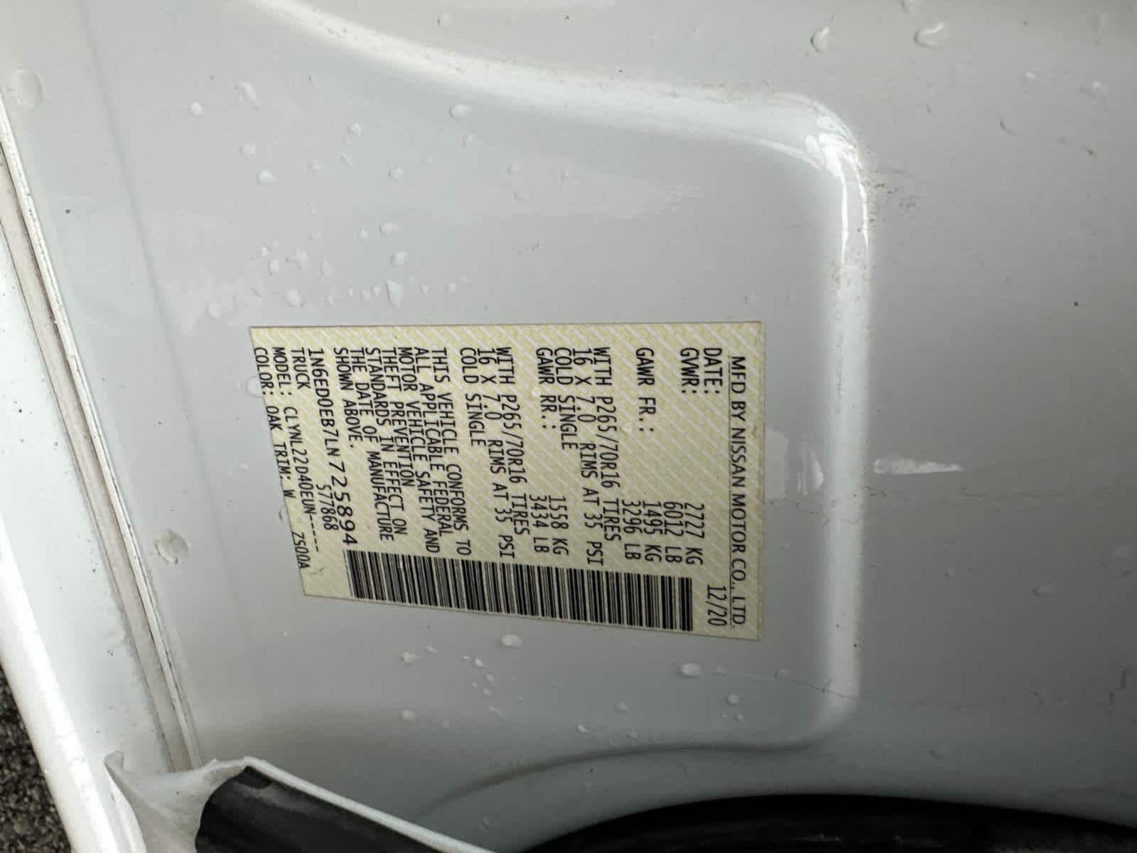 Thumbnail: 2020 Nissan Frontier - 17