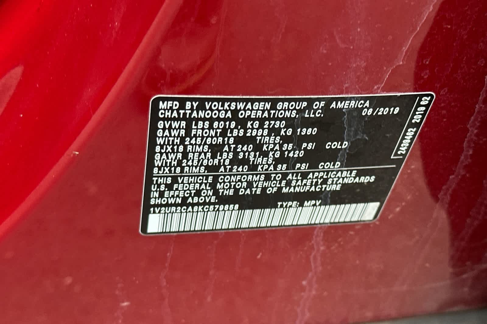 Thumbnail: 2019 Volkswagen Atlas - 30