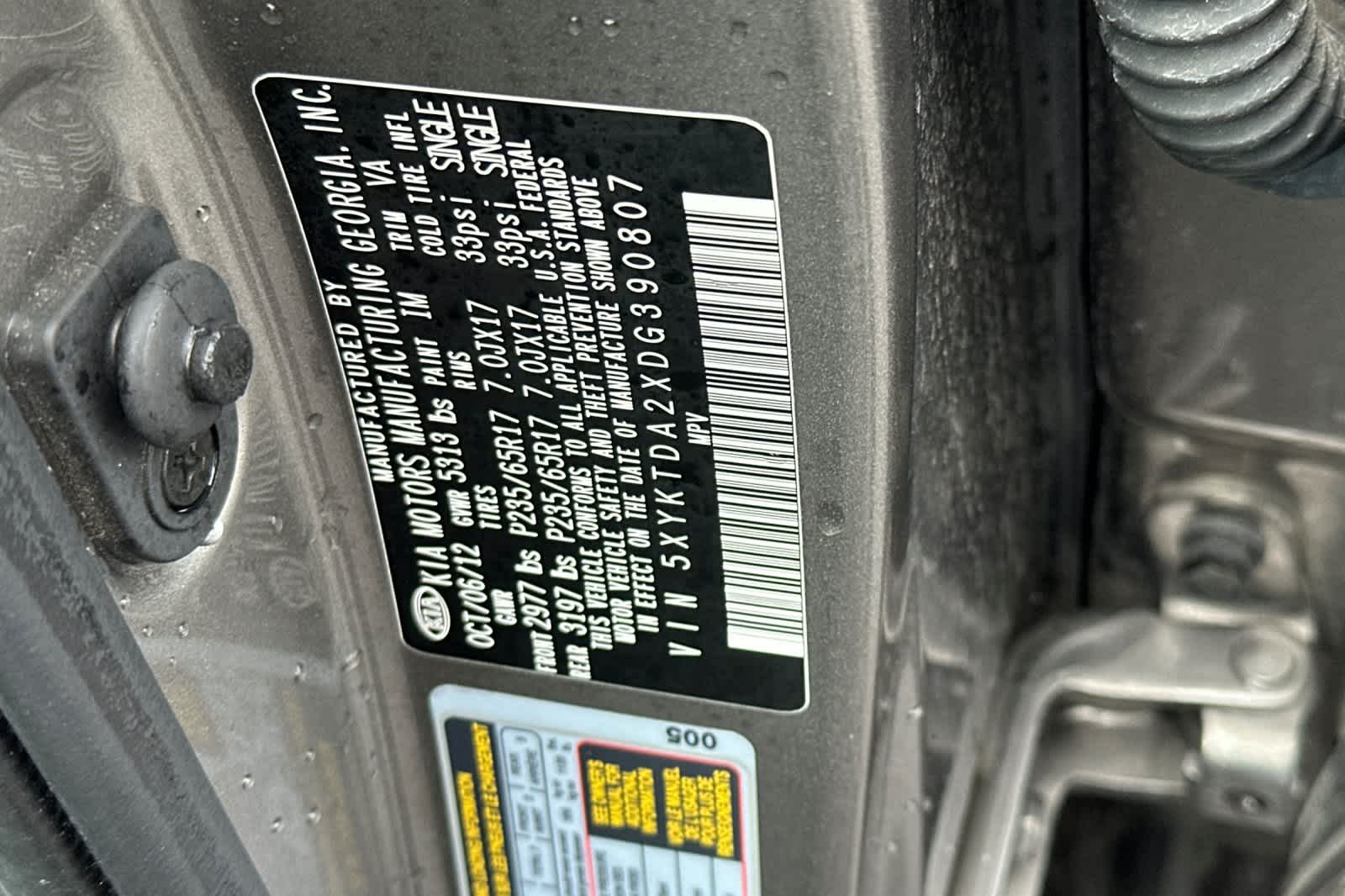 Thumbnail: 2013 Kia Sorento - 28