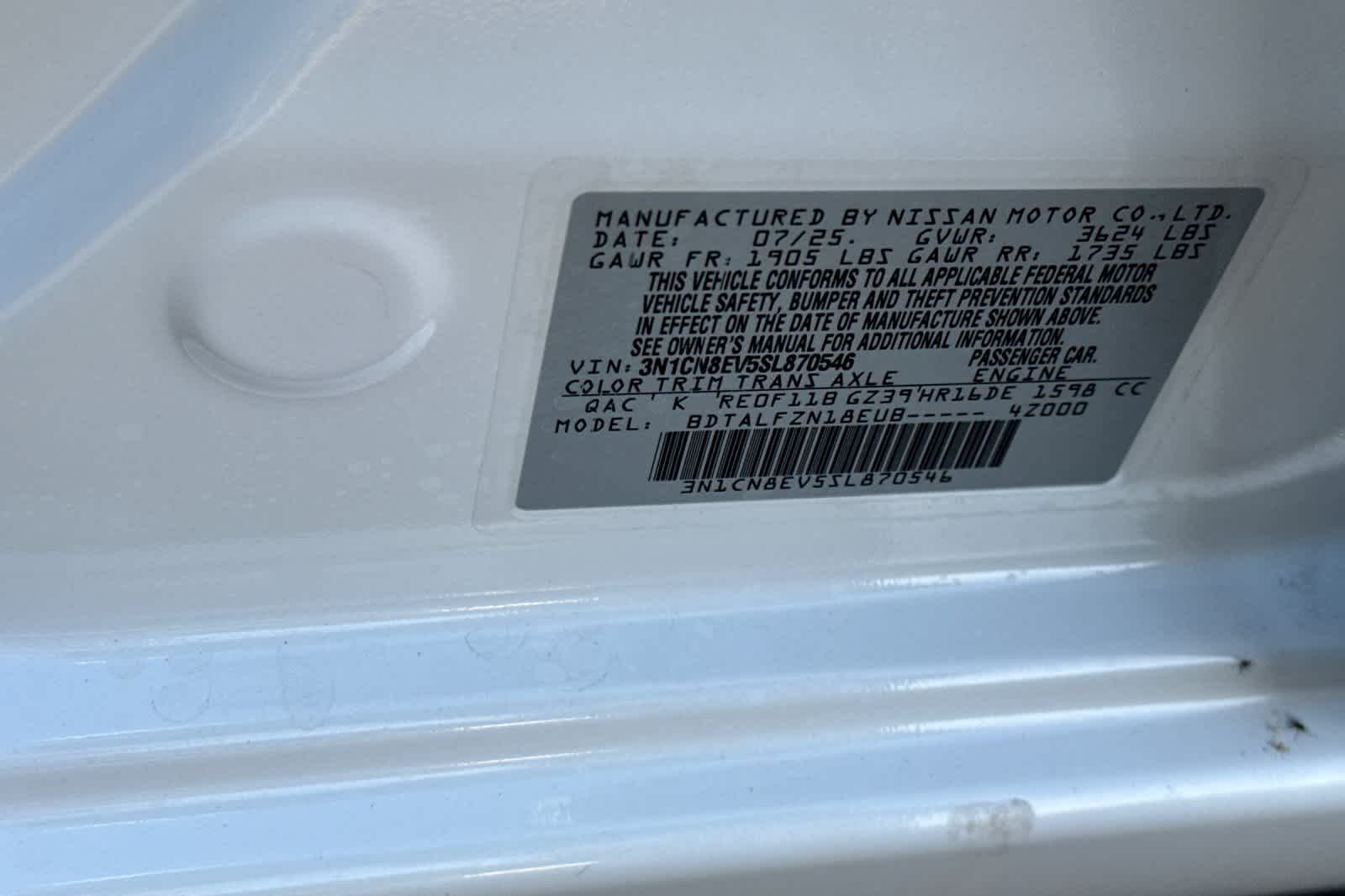 Thumbnail: 2025 Nissan Versa - 25