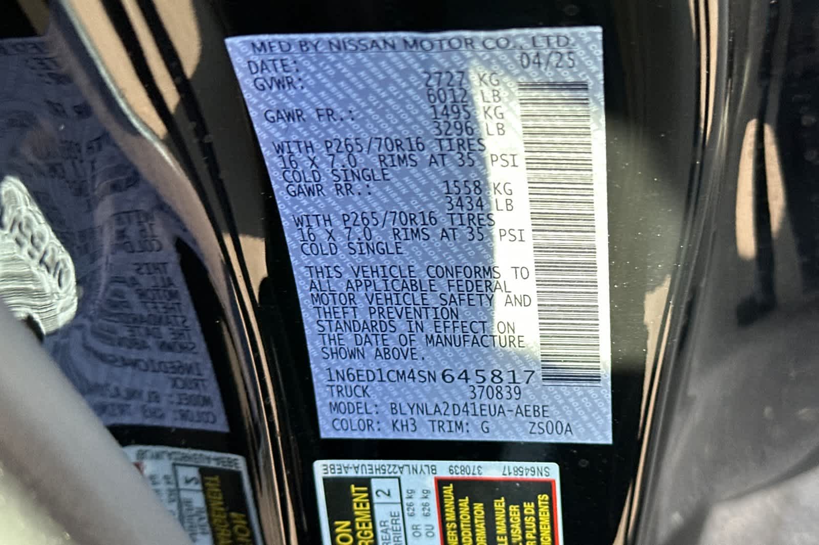 Thumbnail: 2025 Nissan Frontier - 25