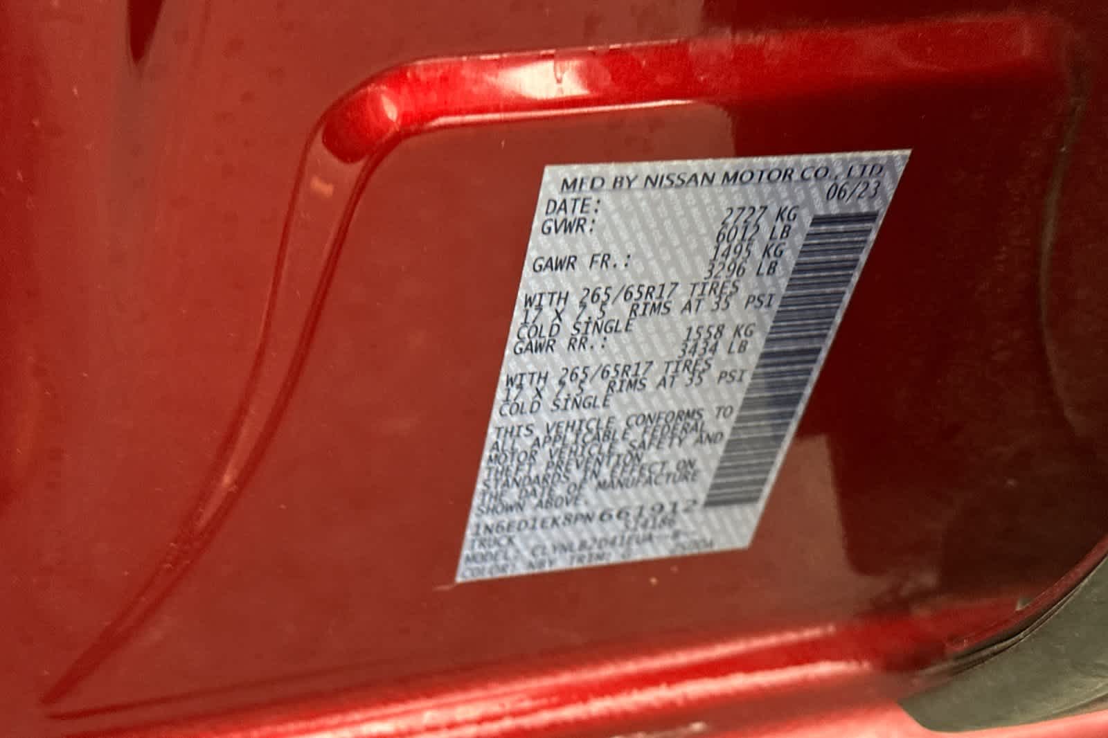 Thumbnail: 2023 Nissan Frontier - 28