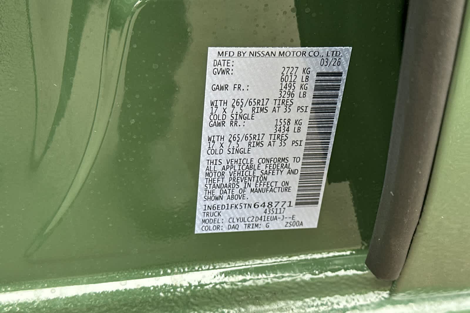 Thumbnail: 2026 Nissan Frontier - 25