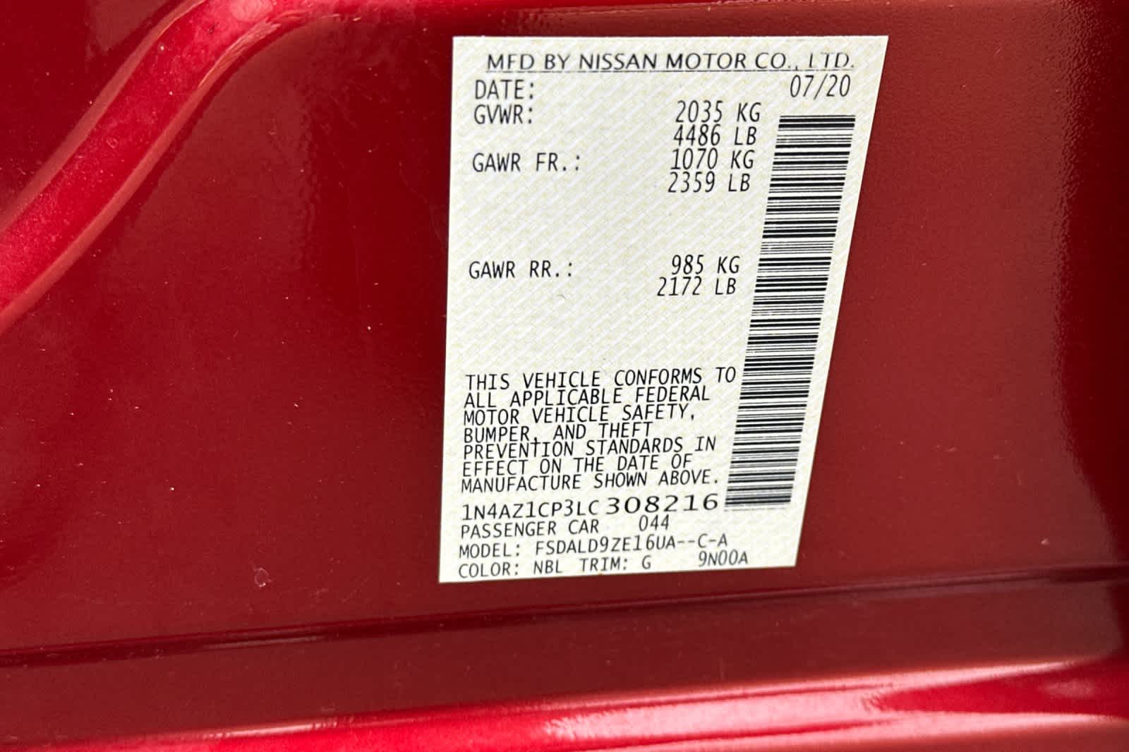 Thumbnail: 2020 Nissan Leaf - 29