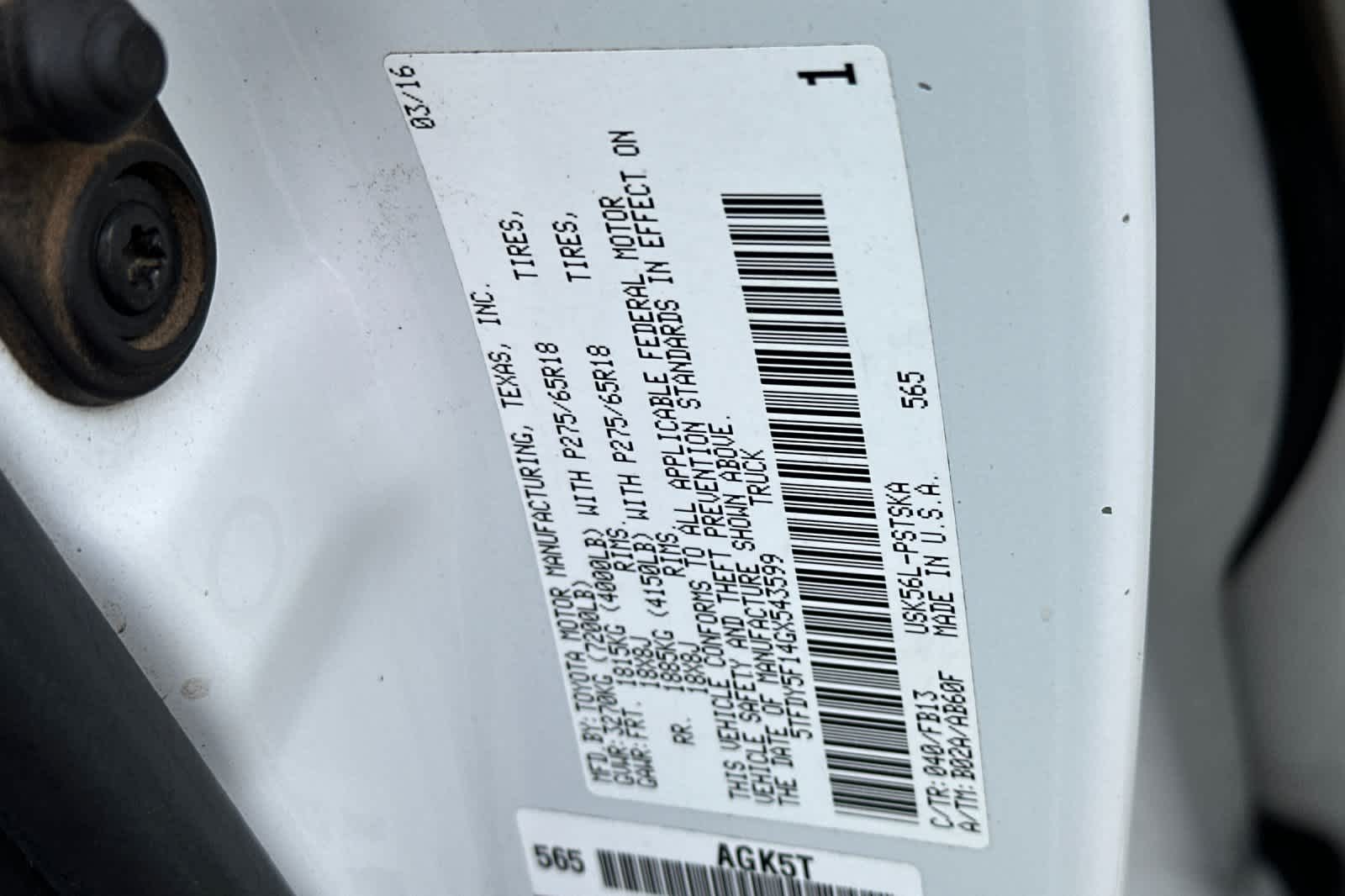 Thumbnail: 2016 Toyota Tundra - 26