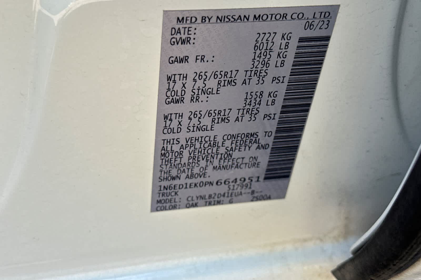 Thumbnail: 2023 Nissan Frontier - 28