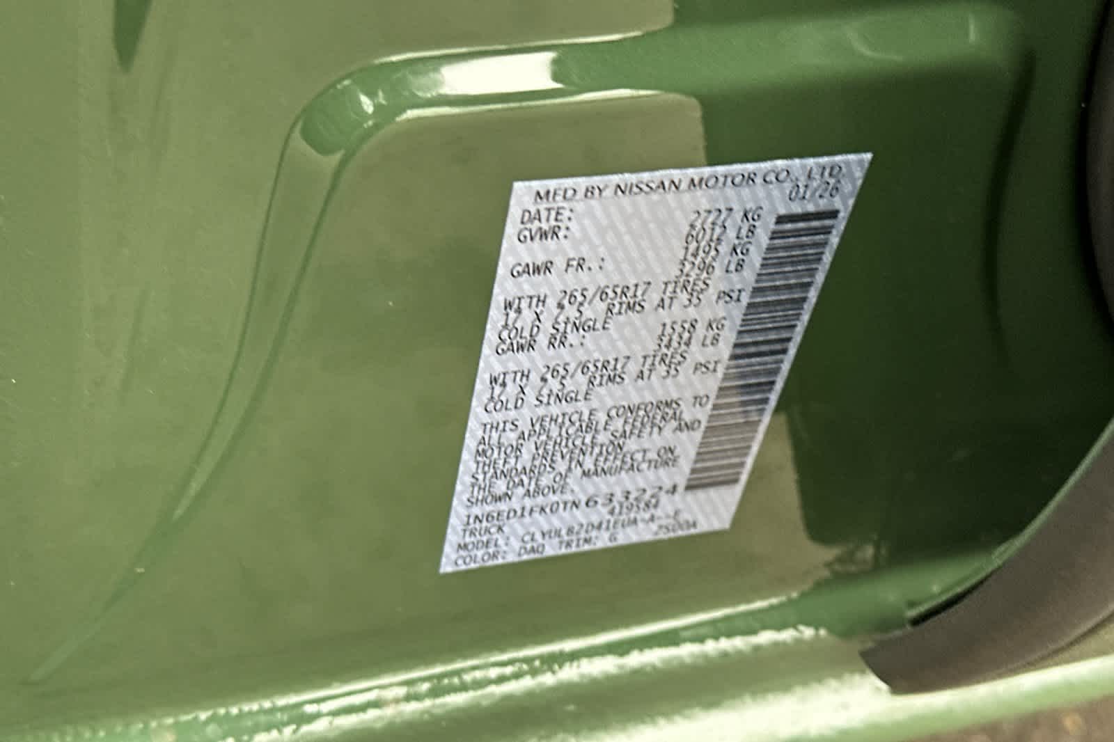 Thumbnail: 2026 Nissan Frontier - 25