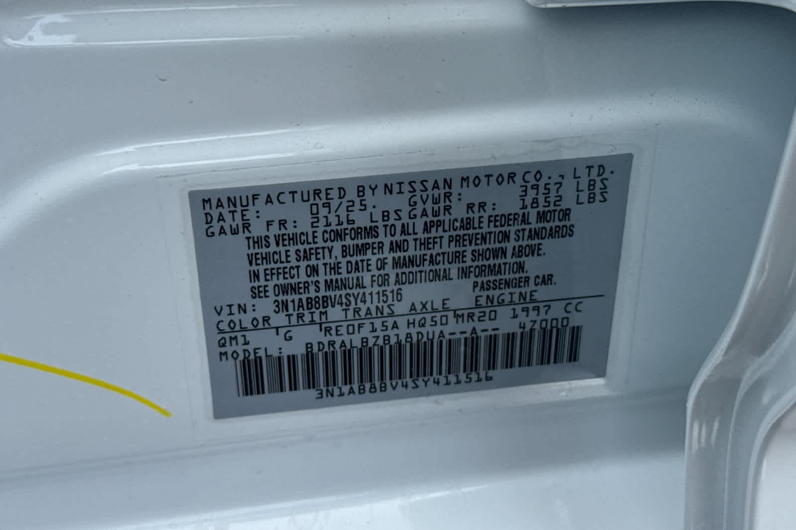 Thumbnail: 2025 Nissan Sentra - 27