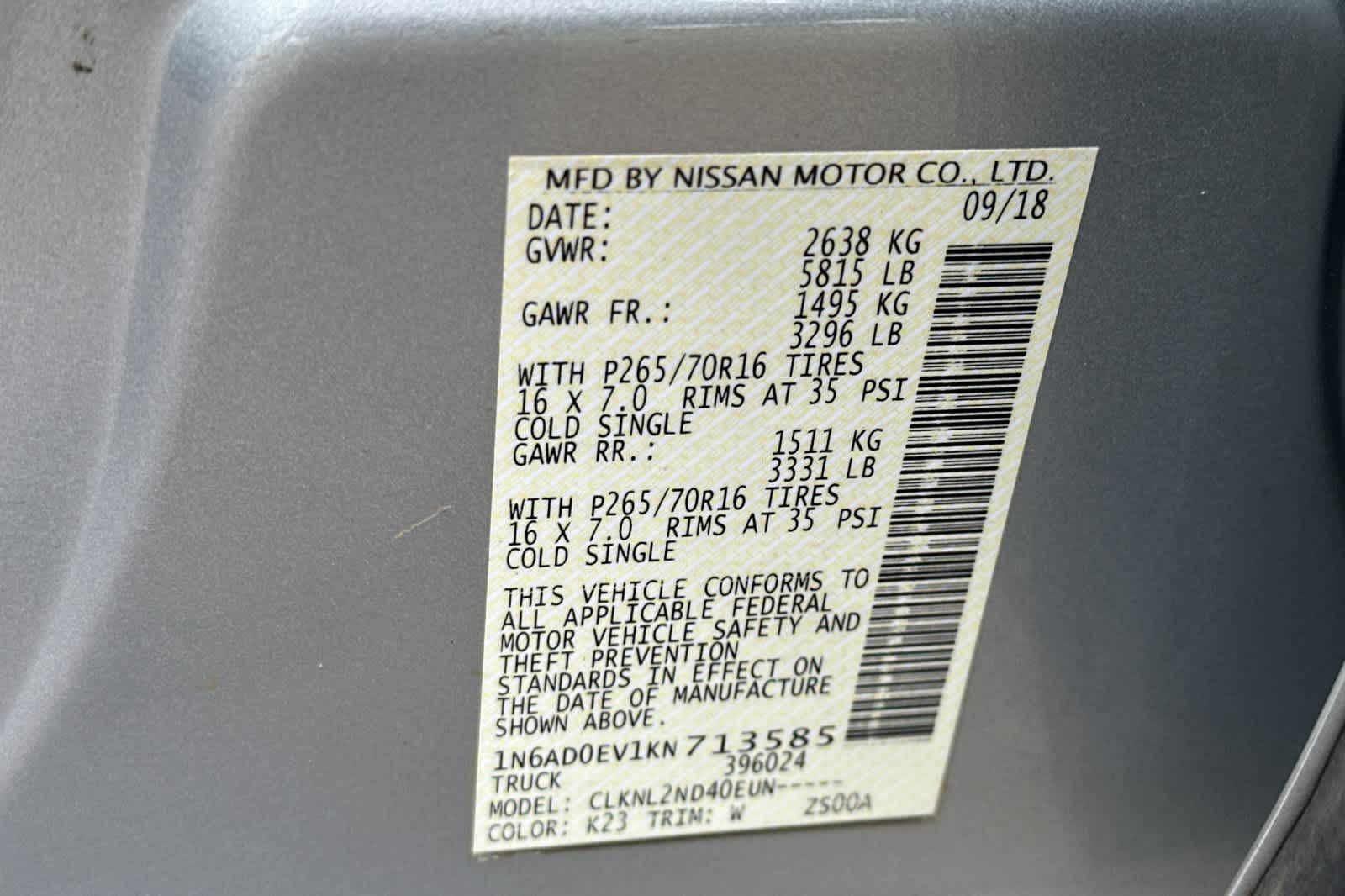 Thumbnail: 2019 Nissan Frontier - 26