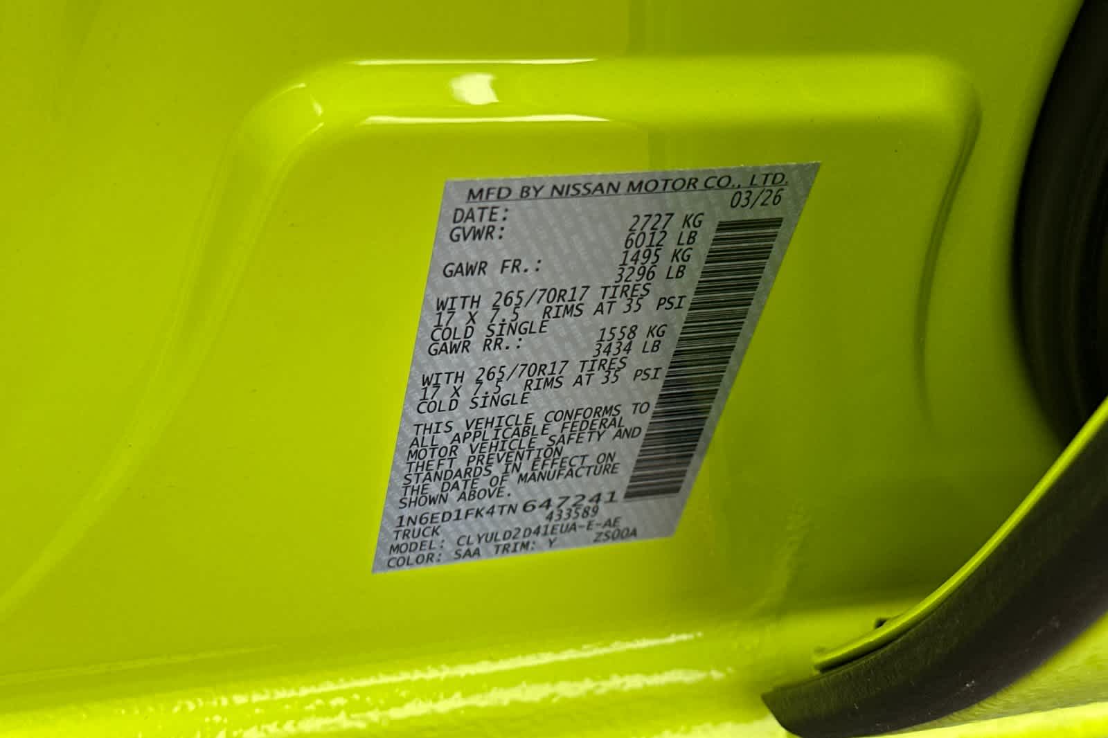 Thumbnail: 2026 Nissan Frontier - 25