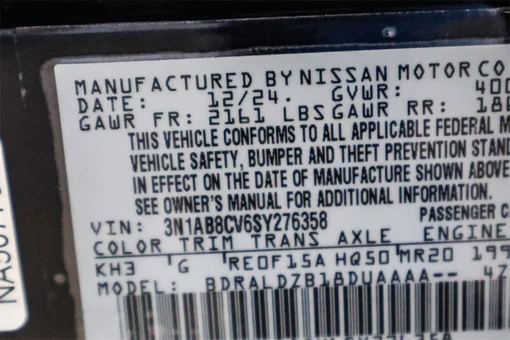 2025 Nissan Sentra SV 23