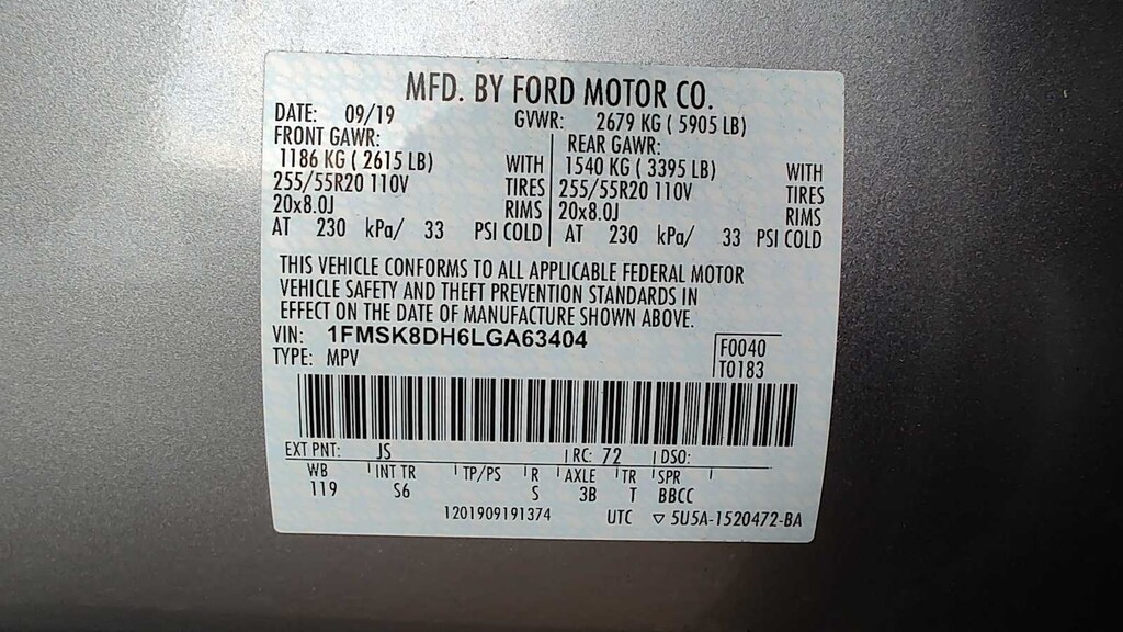 Used 2020 Ford Explorer XLT SUV