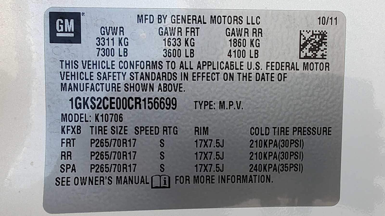 Thumbnail: 2012 GMC Yukon - 21